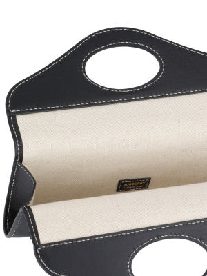 Burberry Top Handle Clutch Bag