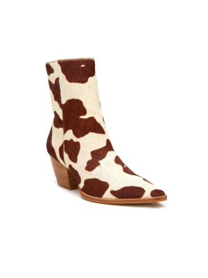 Matisse Caty Brown Cow Spot Boots