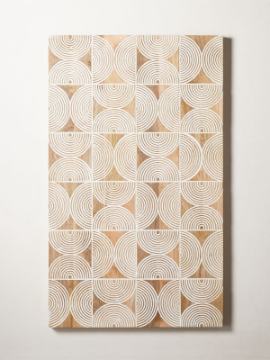 Cultivo Geometric Wood Wall Art