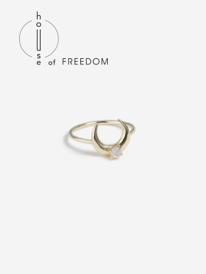 **house Of Freedom Horn Ring