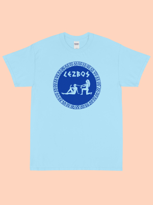 Lezbos Blue T-shirt