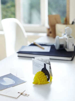 Business Card Holder - Silicone - Hedgehog