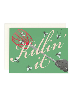 Killin It Fly Card - Ah4