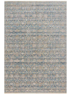 Loloi Claire Rug - Ocean/gold