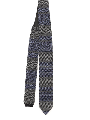 Missoni Patterned Knitted Tie