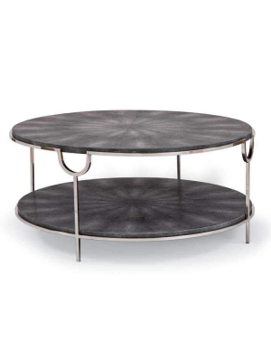 Vogue Shagreen Cocktail Table