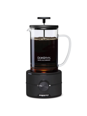 Presto Dorothy Rapid Cold Brew Coffee Maker - Black