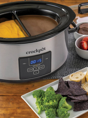 Crock Pot 6qt Choose-a-crock Slow Cooker - Silver