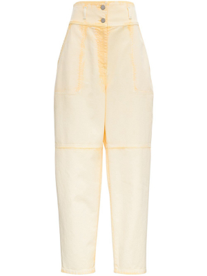 Alberta Ferretti Tie Dye Tapered Jeans