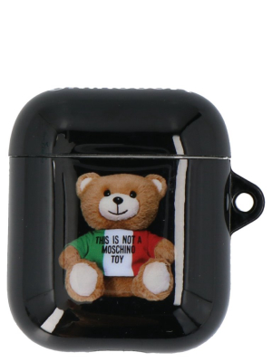 Moschino Italian Teddy Bear Airpods Case