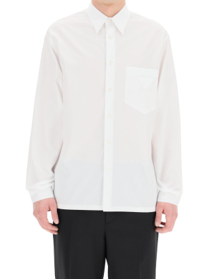 Prada Pocket Patch Tailored Shirt