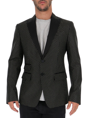 Dsquared2 Geometric Patteren Tuxedo Jacket