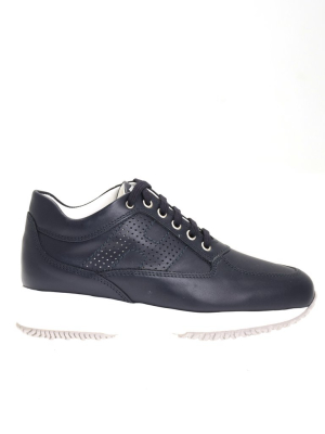 Hogan Interactive Perforated Sneakers