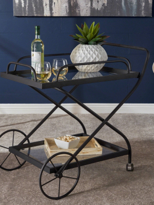 Perley Traditional Bar Cart - Christopher Knight Home
