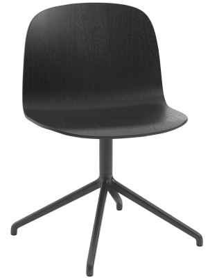 Visu Wide Chair: Swivel Base - Quick Ship