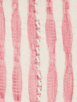 Archive New York Antigua Pillow - Faded Pink Stripe