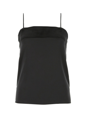 Max Mara Orafo Pleated Detail Camisole Top