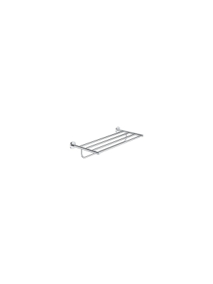 Grohe America, Inc. 40 800 Essentials 23-2/5" Towel Rack With Integrated Towel Bar - Starlight Chrome