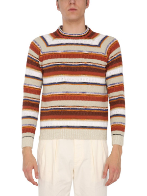 Missoni Striped Crewneck Knit Jumper