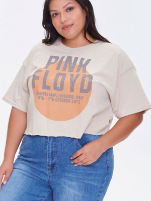 Plus Size Pink Floyd Graphic Tee