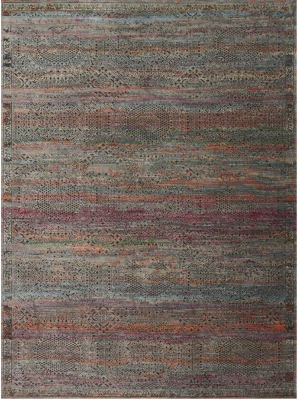 Loloi Javari Rug - Charcoal/sunset