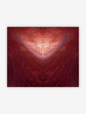 Art - Red Chandelier