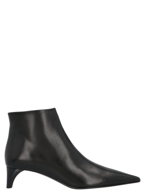 Jil Sander Pointed-toe Ankle Boots