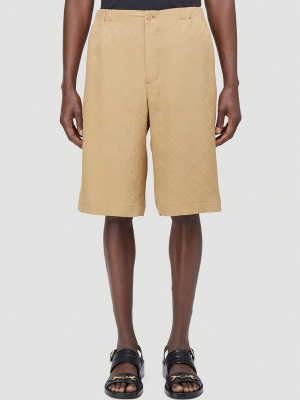 Gucci Gg Monogram Bermuda Shorts