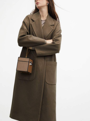 Lana Brown Oversized Coat