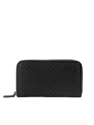 Bottega Veneta Intrecciato Zip Wallet