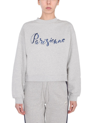 Être Cécile Parisienne Embroidered Sweatshirt