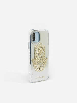 **syd & Ell Hamsa Hand Shock Case - Iphone X/xs/11 Pro By Skinnydip