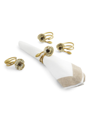 Anemone Napkin Rings