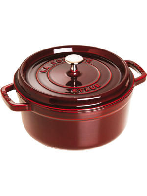 Staub Cast Iron 9-qt Round Cocotte