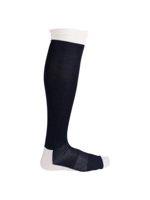 Comfy Sock In Faded Navy - Stripe