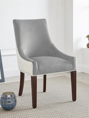 Jolie Upholstered Dining Chair -smoke Gray - Comfort Pointe