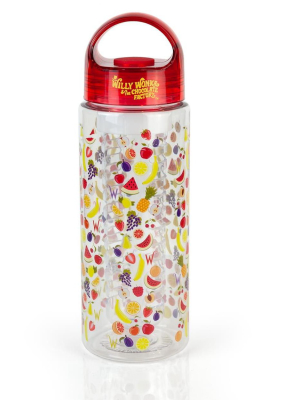 Crowded Coop, Llc Willy Wonka Fruit Infuser Water Bottle - 16-ounce