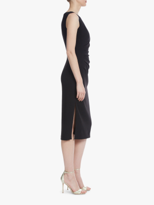 Side-pleated Day Dress