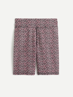 Speckled Jacquard Bike Shorts