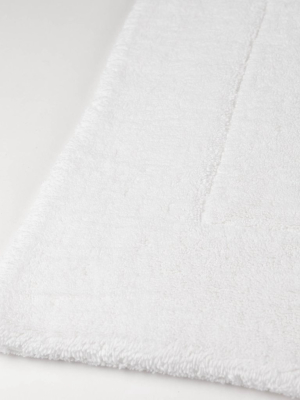 Terry Bath Mat White