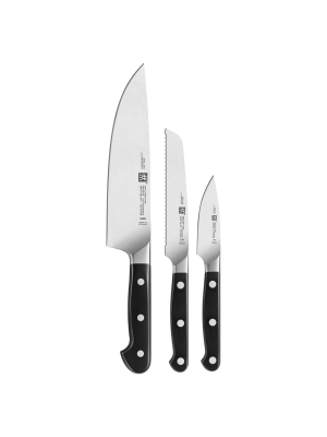 Zwilling Pro 3-pc Starter Knife Set