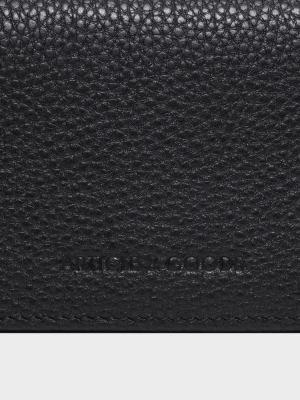 Card Holder - No° Hh1 - Black Pebble Grain