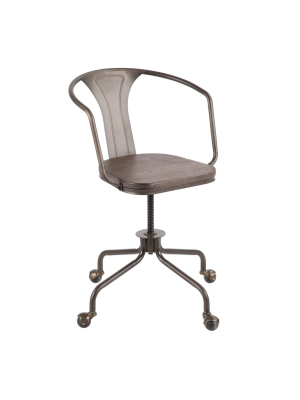 Oregon Industrial Task Chair - Lumisource