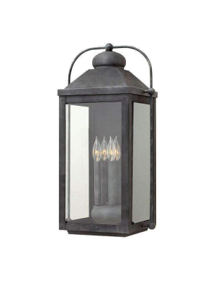 Outdoor Anchorage Wall Sconce