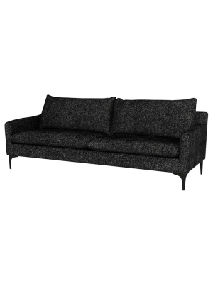 Nuevo Anders Triple Seat Sofa - Salt & Pepper