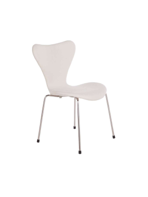 7 Chair - Fully Upholstered - Cream