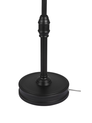 Large Swing Arm Oil Rubbed Lamp Base Black - Threshold™