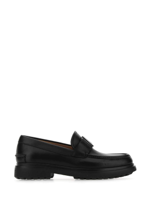 Salvatore Ferragamo Vara Ornament Moccasins