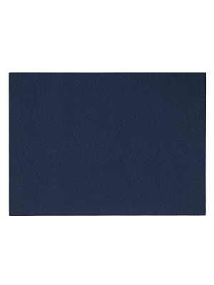 Bodrum Skate Rectangle Placemat - Navy - Set Of 4