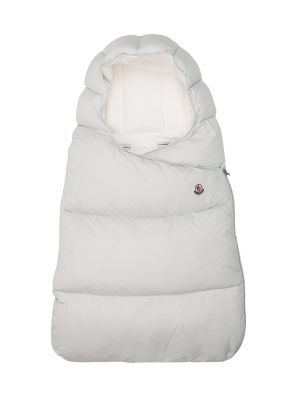 Moncler Enfant Logo Patch Padded Sleeping Bag